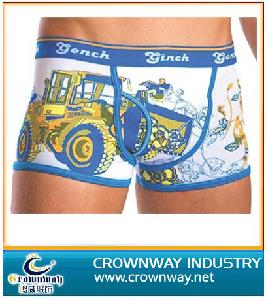 Custom Boxer Shorts Men Underwear with 3D Printing